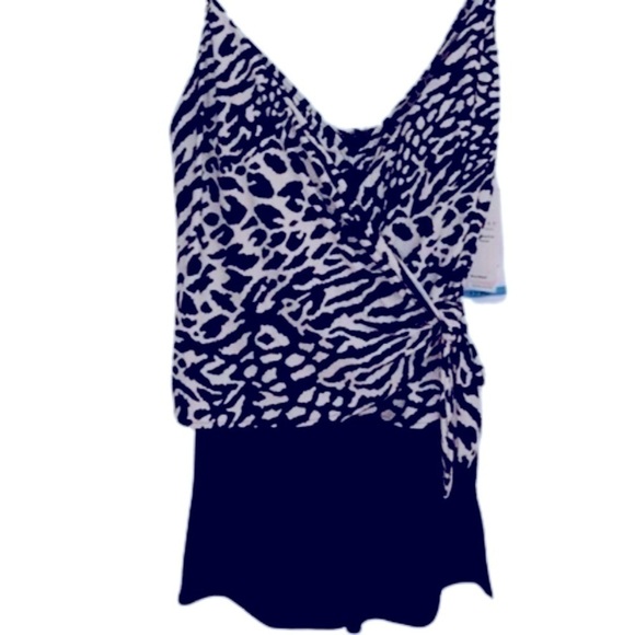 Coco Reef Women's Contours Chroma Wrap Swim Romper Size 12/36D swimwear - Picture 8 of 16